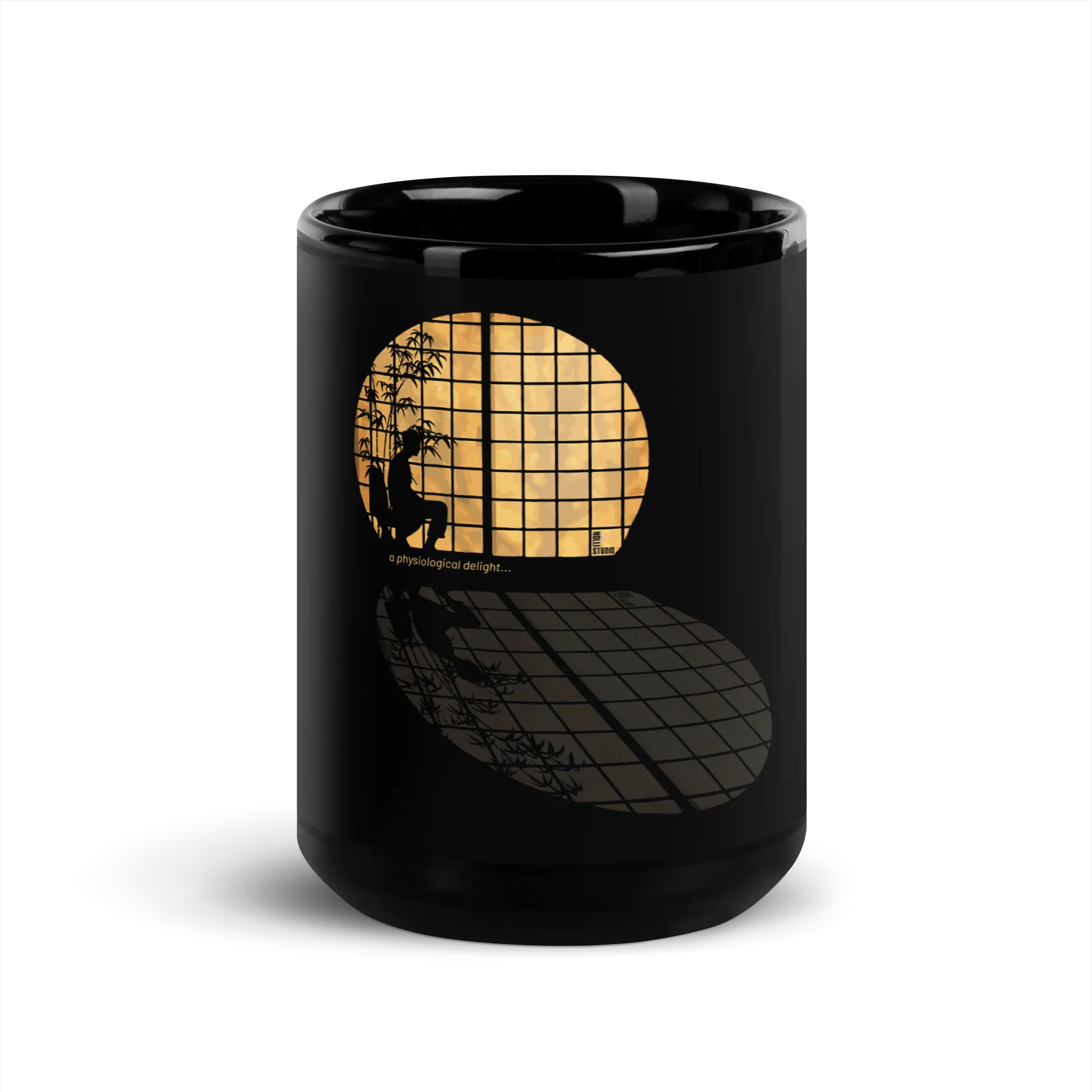 Mug - Toilet - Black Glossy - Image 3