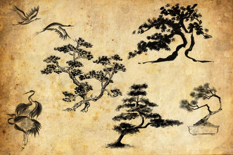 Sumi-e Ink - Procreate Brush Set - Image 3