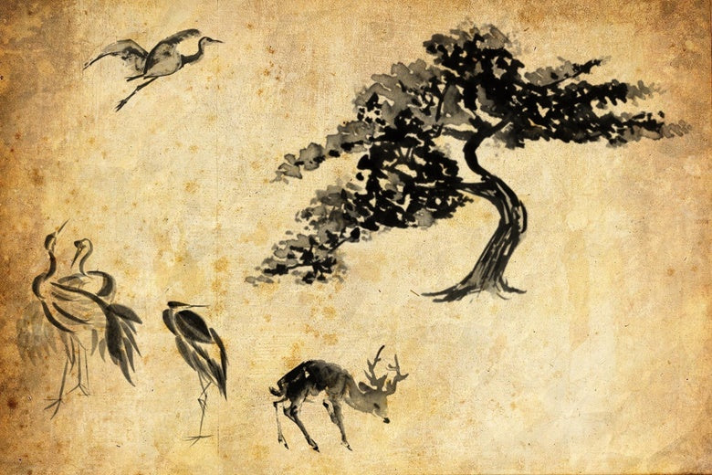 Sumi-e Ink - Procreate Brush Set - Image 5