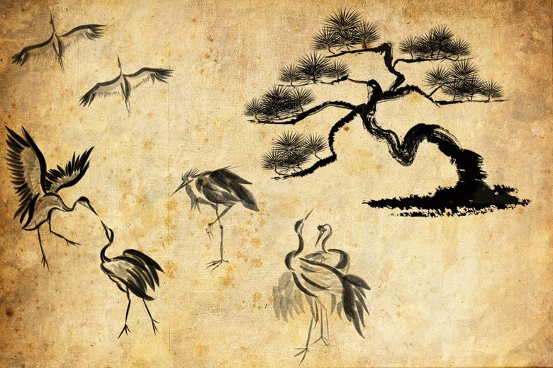 Sumi-e Ink - Procreate Brush Set - Image 7