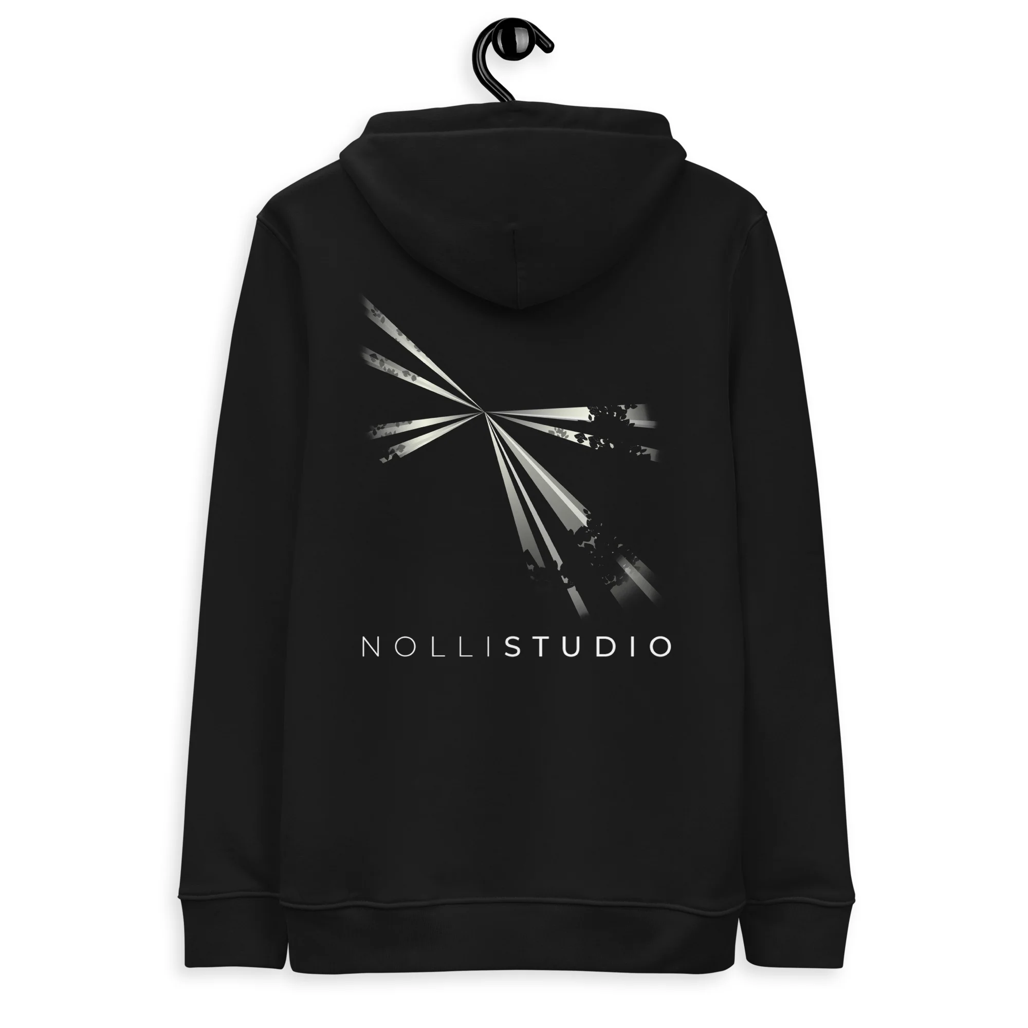 Eco hoodie - Komorebi - Dark Unisex - Image 4