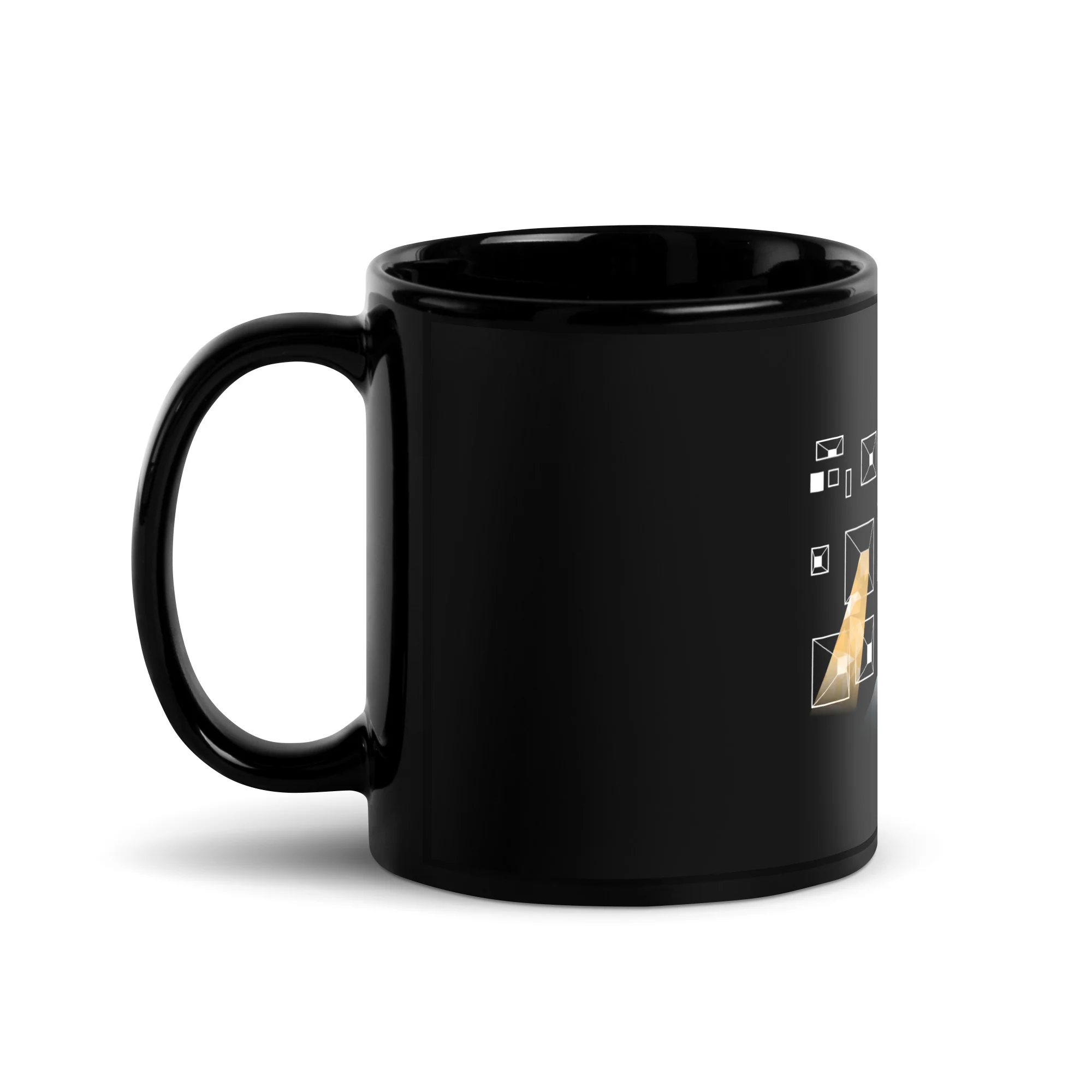 Mug - Corbusier - Black Glossy - Image 3