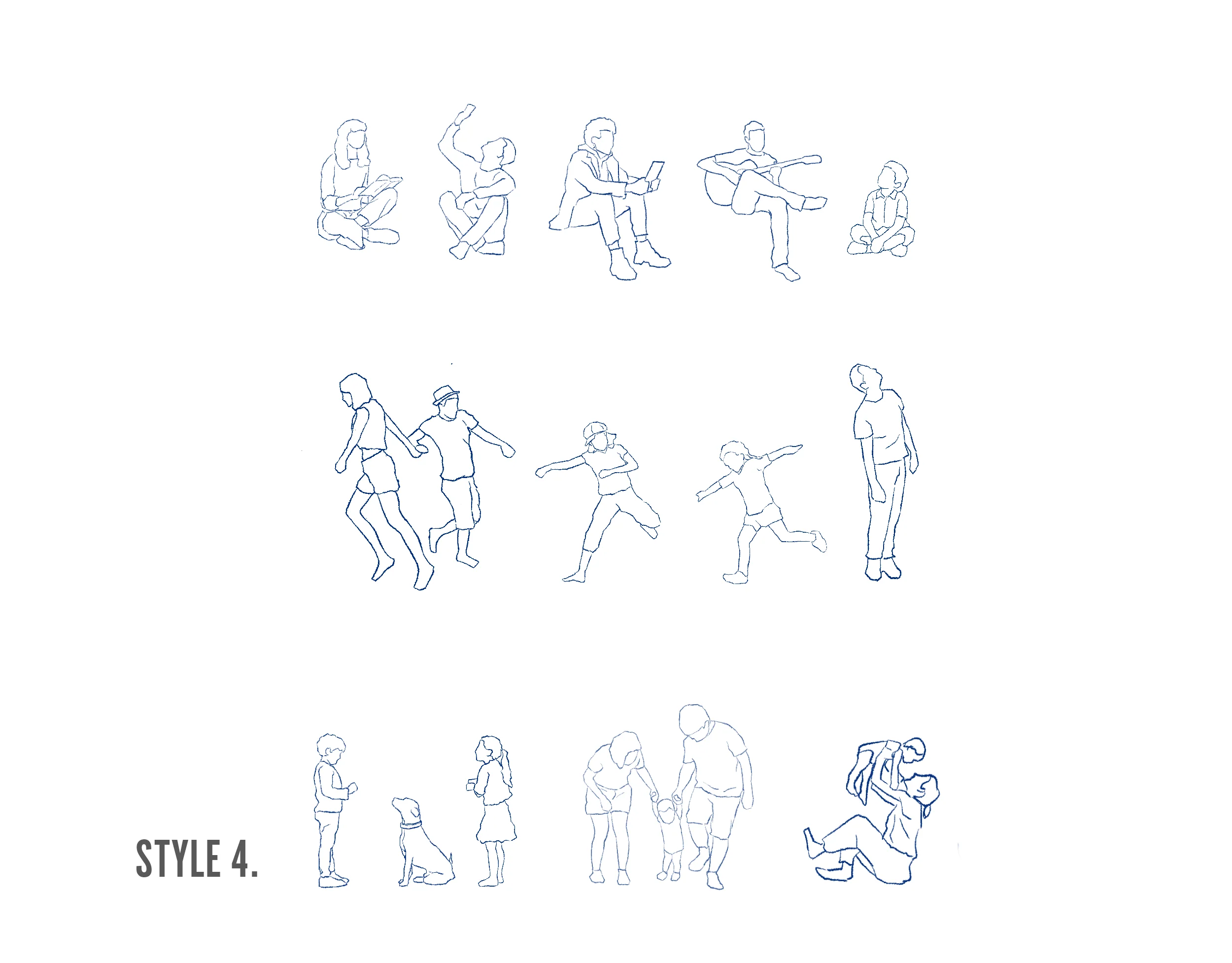 Procreate Watercolour People Set - Image 4