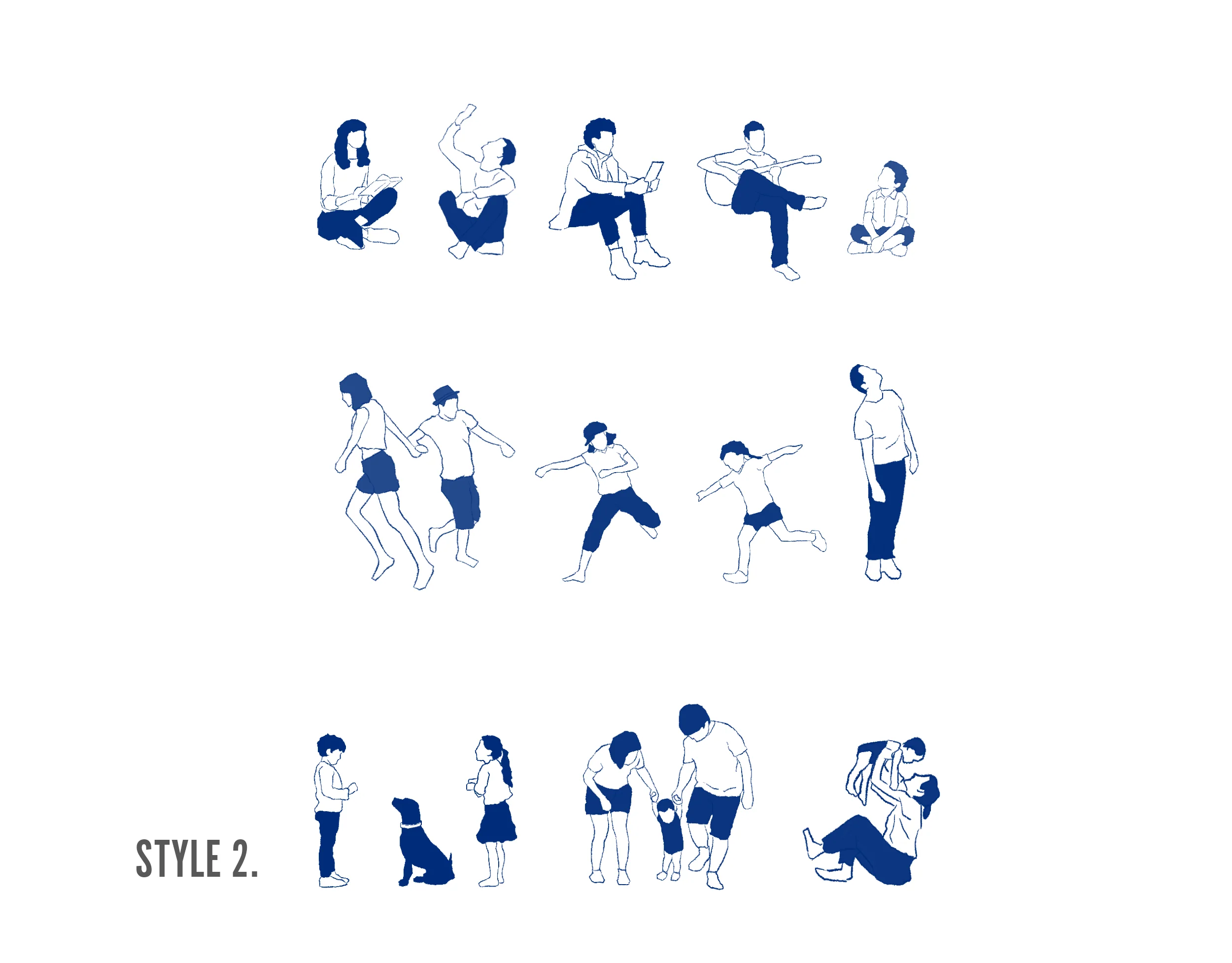 Procreate Watercolour People Set - Image 6