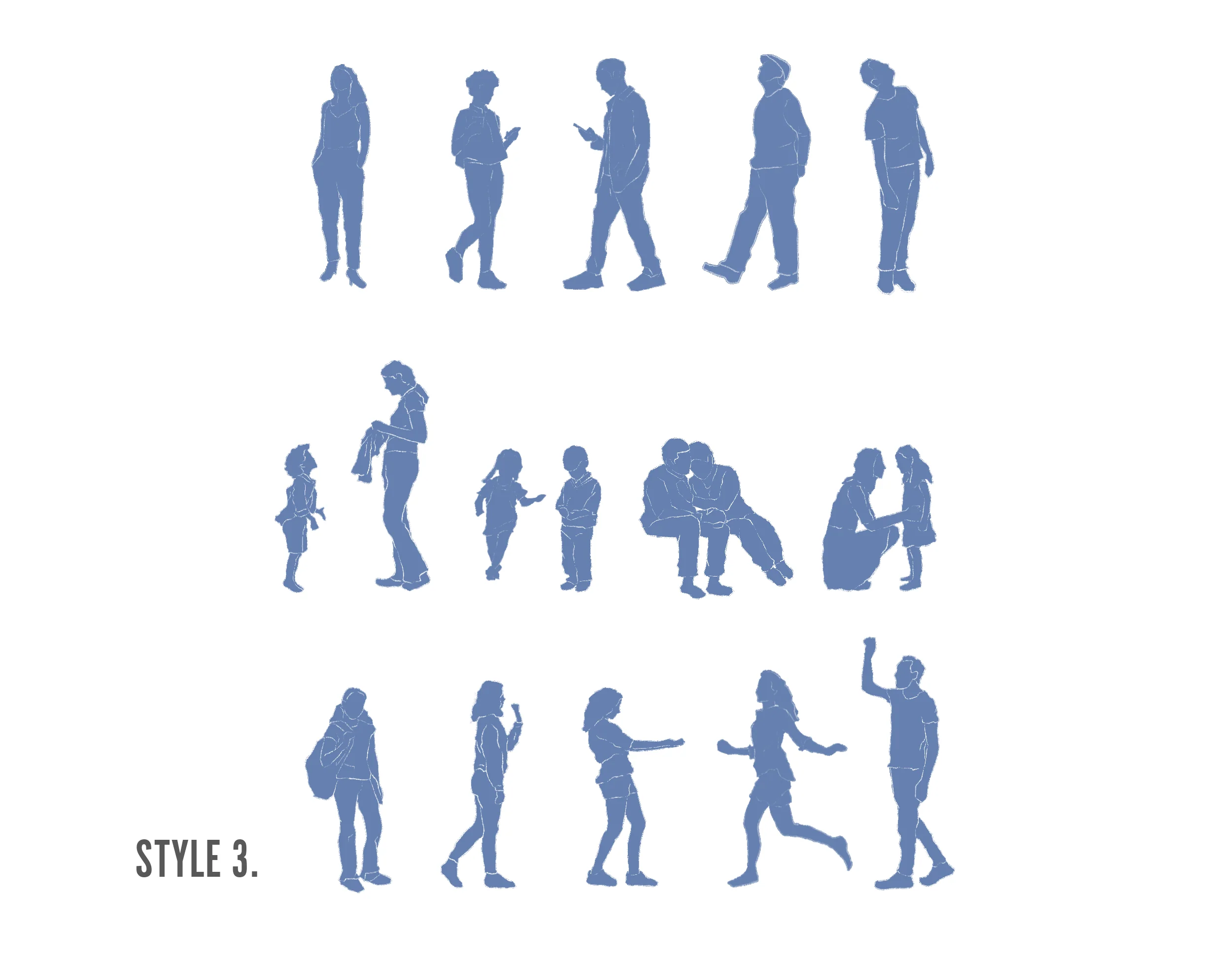 Procreate Watercolour People Set - Image 9