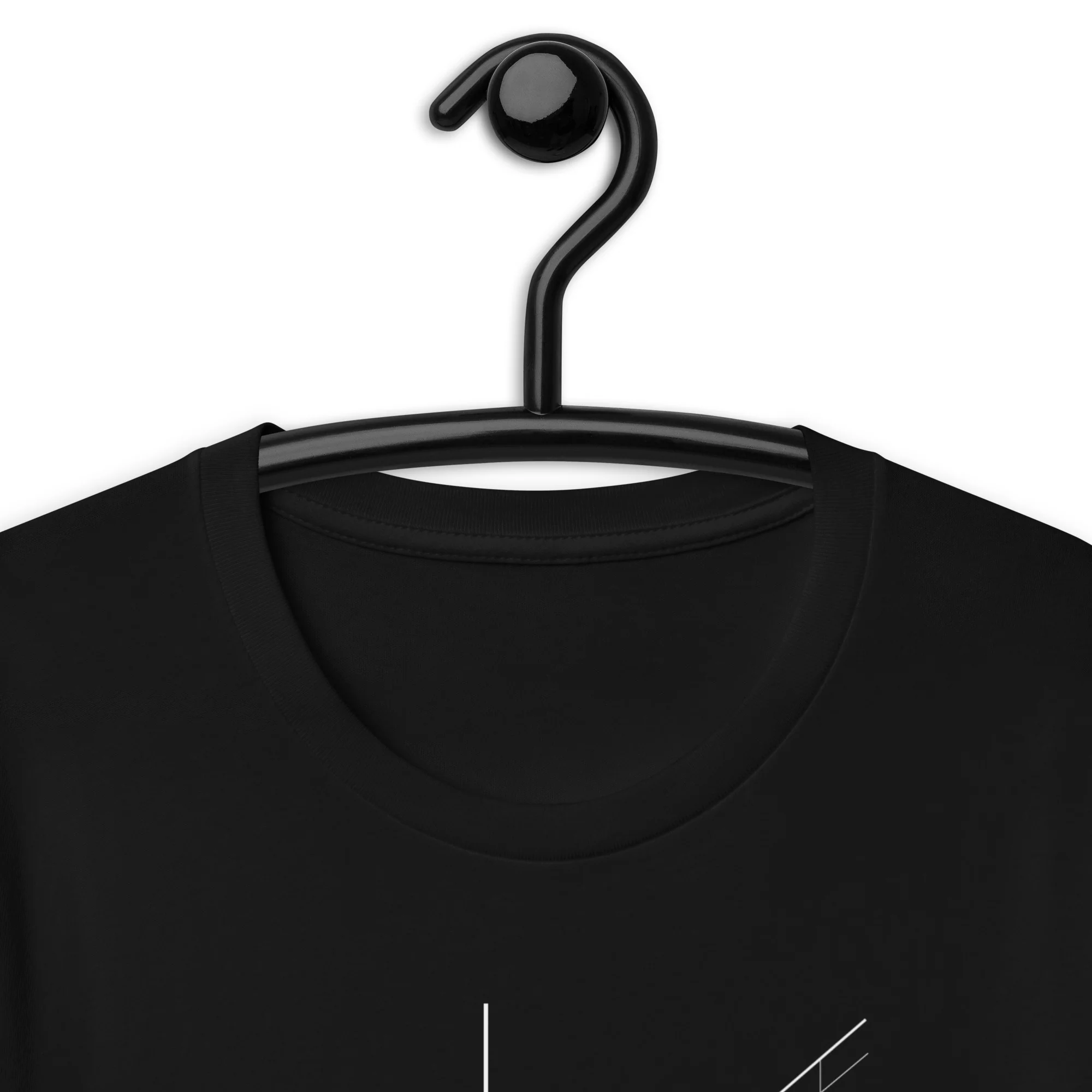 T-Shirt - Kahn - Black Unisex - Image 3