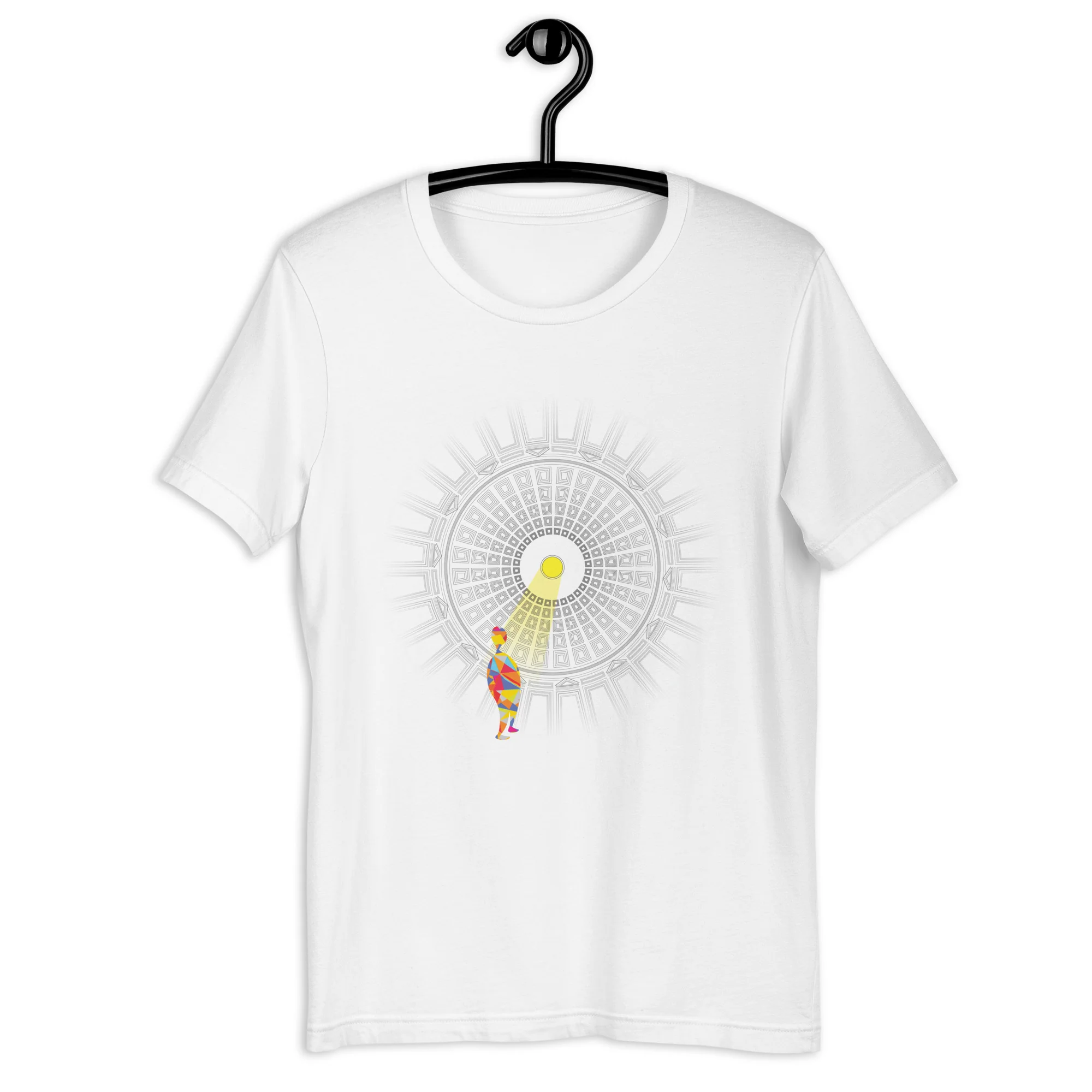 T-Shirt - Pantheon - White Unisex - Image 3